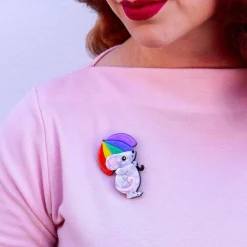 Outlet Rainbow Rain Brooch Brooches