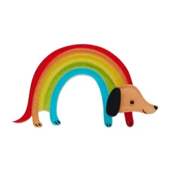 Fashion Rainbow Ruff Brooch Brooches