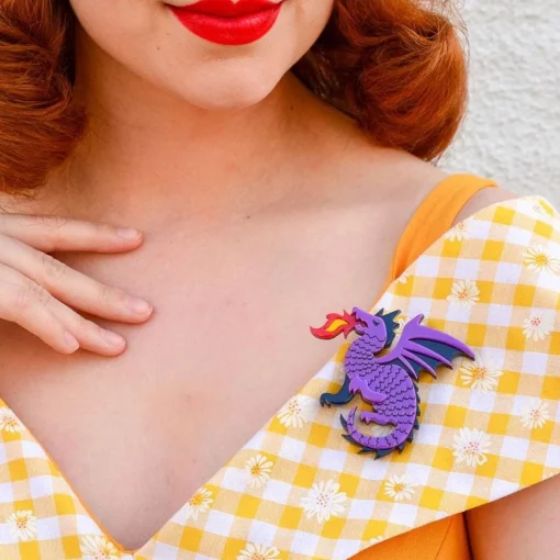Store Reign Of Fire Brooch Brooches