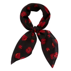 Store Remembrance Poppy Head Scarf Scarves