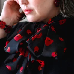Store Remembrance Poppy Large Neck Scarf Scarves