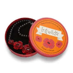 Cheap Remembrance Poppy Necklace Necklaces
