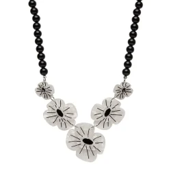 Cheap Remembrance Poppy Necklace Necklaces