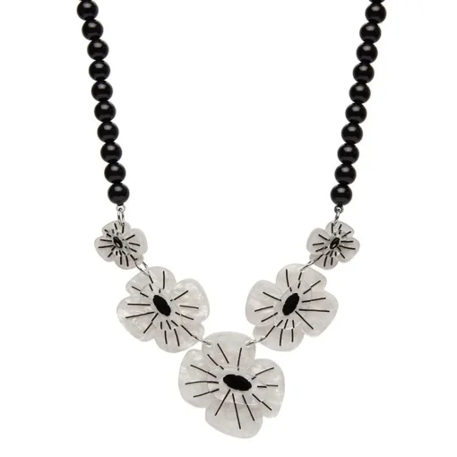 Cheap Remembrance Poppy Necklace Necklaces