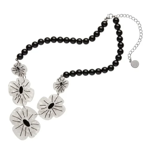 Cheap Remembrance Poppy Necklace Necklaces