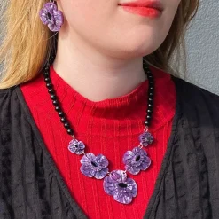New Remembrance Poppy Necklace Necklaces