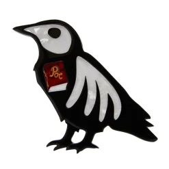 Fashion Rip Raven Brooch Brooches