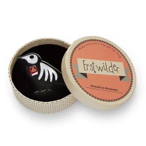 Fashion Rip Raven Brooch Brooches