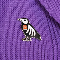 Hot Rip Raven Enamel Pin Enamel Pins