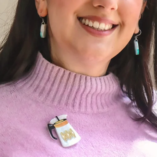 Outlet Rise And Grind Brooch Brooches