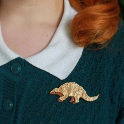 Cheap Roly Poly Pangolin Brooch Brooches