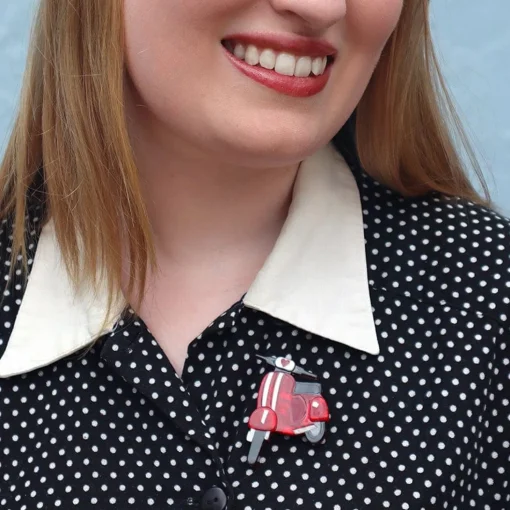 New Roman Holiday Brooch Brooches