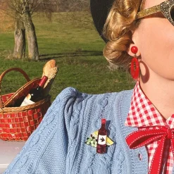 Store Rouge Ou Blanc? Brooch Brooches