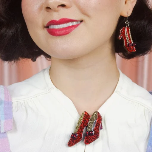 Sale Ruby Slippers Brooch Brooches