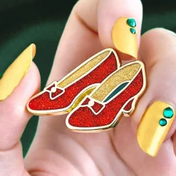 Best Ruby Slippers Enamel Pin Enamel Pins