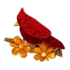 Flash Sale Ruby The Red Cardinal Brooch Brooches