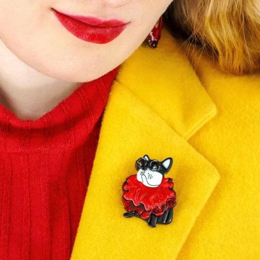 Cheap Ruff Ruff-Les Mini Brooch Brooches