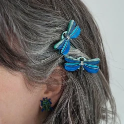 Flash Sale Sapphire Sky Dancer Hair Clips Set - 2 Piece Hair Clips & Claws