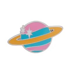 Flash Sale Saturn The Sixth Enamel Pin Enamel Pins