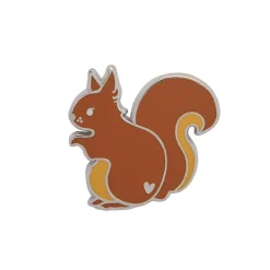 Outlet Scrupulous Squirrel Enamel Pin Enamel Pins