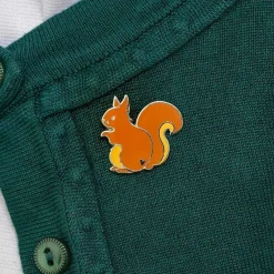 Outlet Scrupulous Squirrel Enamel Pin Enamel Pins