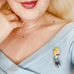 Online Sea Maiden Jane Mini Brooch Brooches