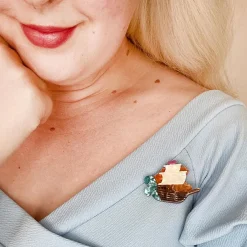 Store Seafarer Mini Brooch Brooches