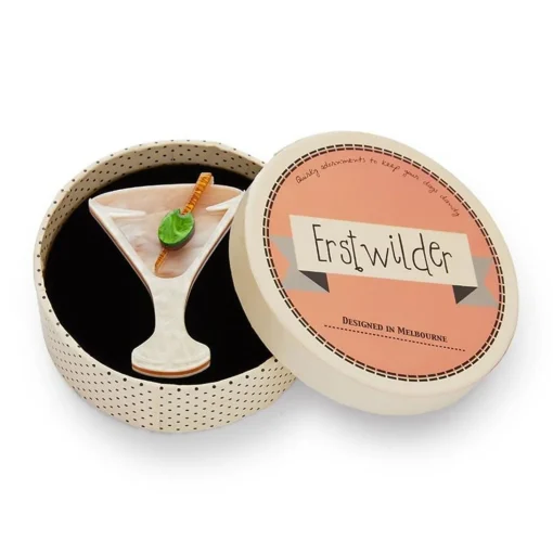 Hot Shaken, Not Stirred Brooch Brooches