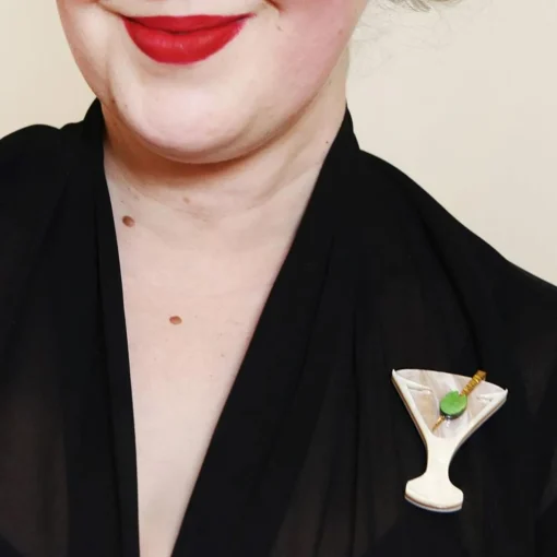 Hot Shaken, Not Stirred Brooch Brooches