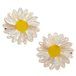 Hot She Loves Me Daisy Hair Clips Set - 2 Piece Hair Clips & Claws