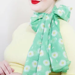 Best Sale She Loves Me Daisy Large Neck Scarf Scarves