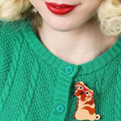 Flash Sale Shi-Ping The Shar Pei Dog Brooch Brooches