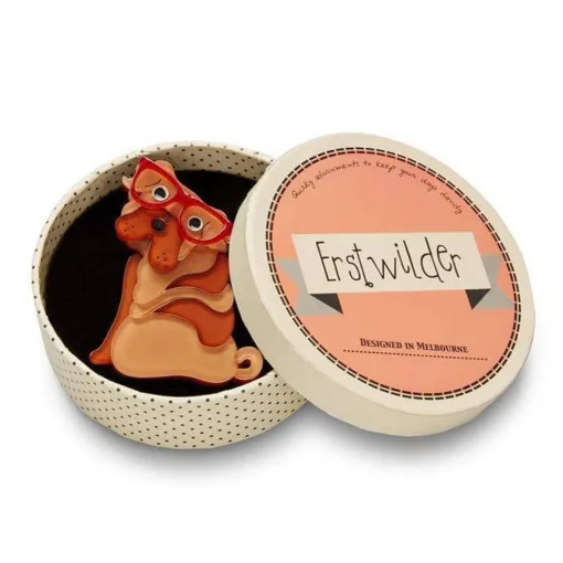Flash Sale Shi-Ping The Shar Pei Dog Brooch Brooches