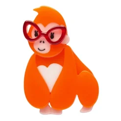 Online Short-Sighted Sophie Gorilla Brooch Brooches