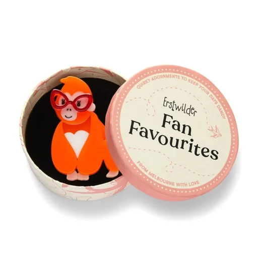 Online Short-Sighted Sophie Gorilla Brooch Brooches