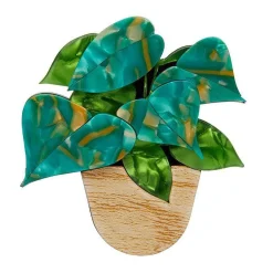 Shop Show Me The Money Plant Brooch Brooches