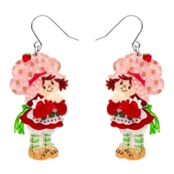Hot Simple Strawberry Pleasures Drop Earrings Earrings