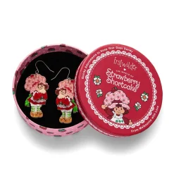 Hot Simple Strawberry Pleasures Drop Earrings Earrings