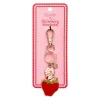 Cheap Sitting On A Strawberry Enamel Key Ring Enamel Key Rings