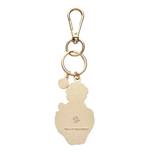 Cheap Sitting On A Strawberry Enamel Key Ring Enamel Key Rings