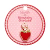 Sale Sitting On A Strawberry Enamel Pin Enamel Pins