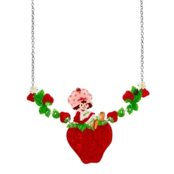 Shop Sitting On A Strawberry Necklace Necklaces