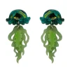 Online Slippin' Under Jellyfish Earrings Earrings