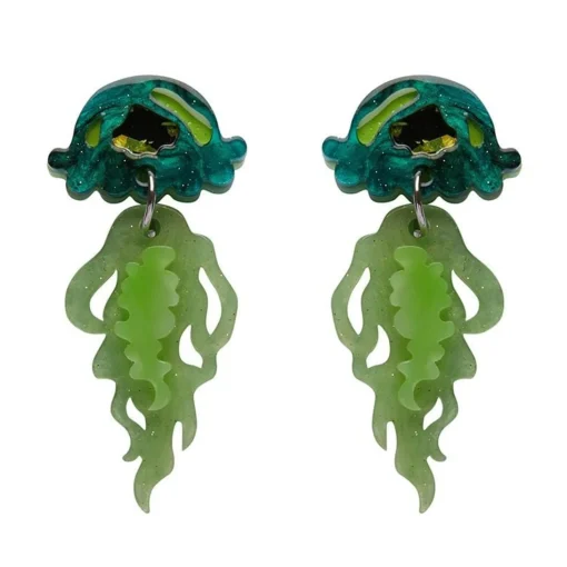 Online Slippin' Under Jellyfish Earrings Earrings
