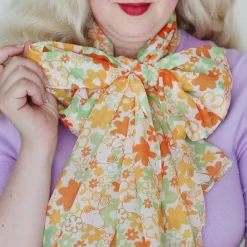 Cheap Snoopy Floral Large Neck Scarf Scarves
