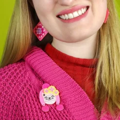 Cheap Snug Fit Kitty Brooch Brooches