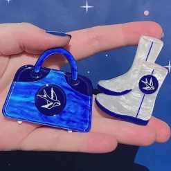 Discount Space Chic Souvenirs Double Brooch Brooches
