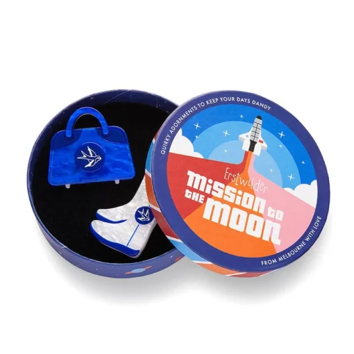 Discount Space Chic Souvenirs Double Brooch Brooches