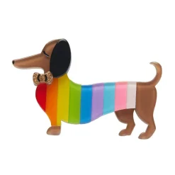 Cheap Spiffy The Supportive Dog Brooch Brooches