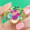 Flash Sale Spring To Life Enamel Pin Enamel Pins